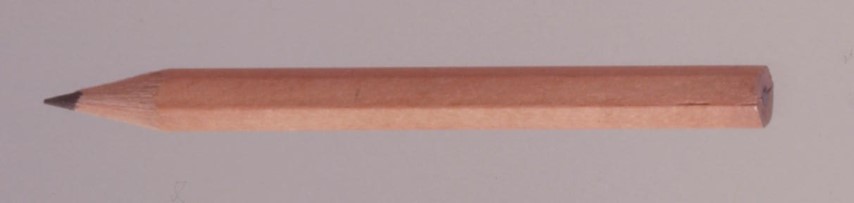 half pencil natural