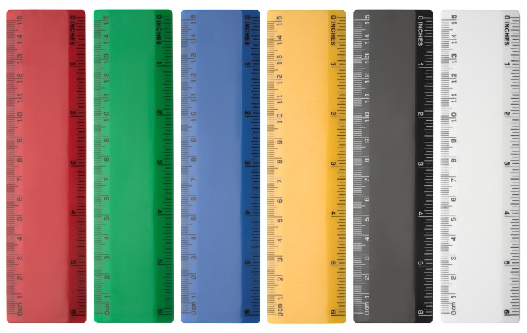 rulers half length full size